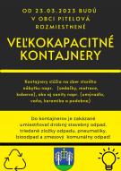 VEĽKOKAPACITNÉ KONTAJNERY